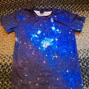 Galaxy graphic tee